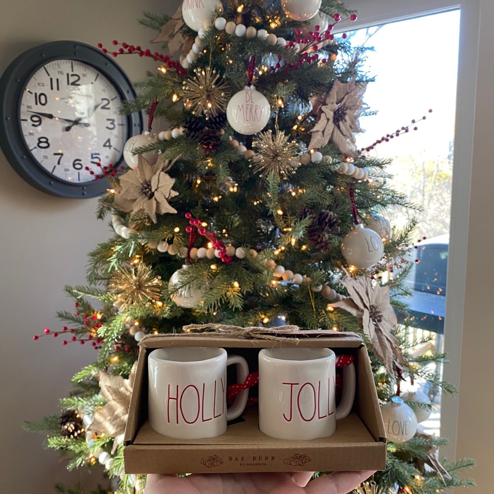 Rae Dunn mug ornaments